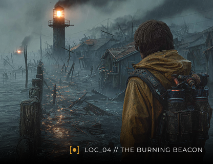 the burning beacon